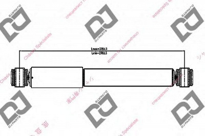 DJ PARTS ds1219gt -  Амортизатор
